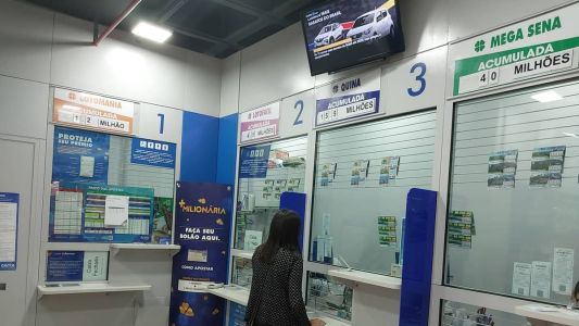 Mega-Sena tem prêmio de R$ 40 milhões
