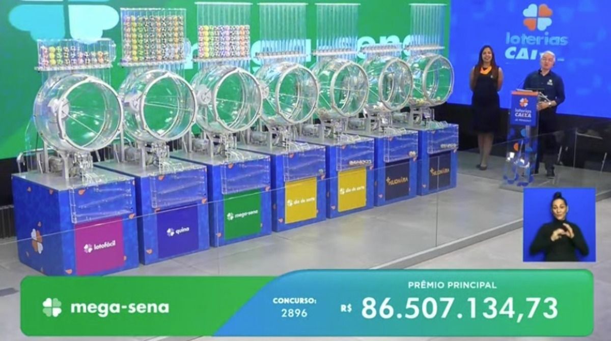 Números Mega-Sena: Caixa sorteia prêmio de R$ 86 milhões neste sábado (2)