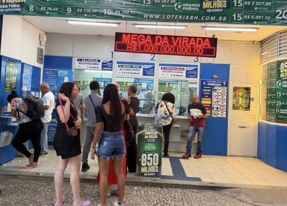 Mega da Virada: bolões que somam quase meio milhão têm 96% das cotas vendidas