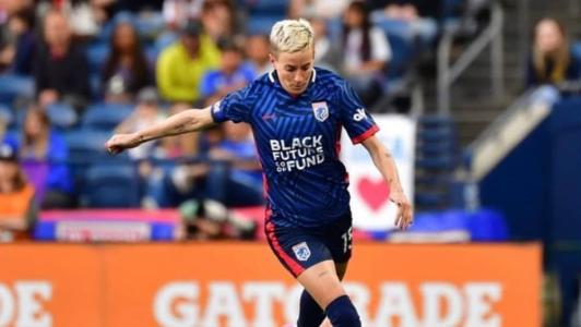 Megan Rapinoe se despediu dos gramados no sábado (11)
