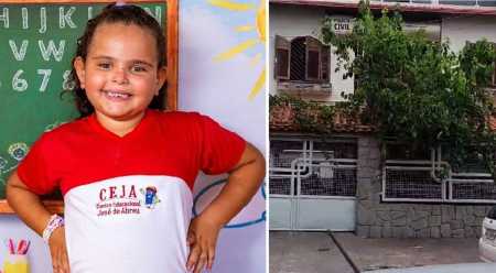 Foto mostra Melissa, menina de 6 anos morta a tiros na BR-381, entre Betim e Contagem, na Grande BH