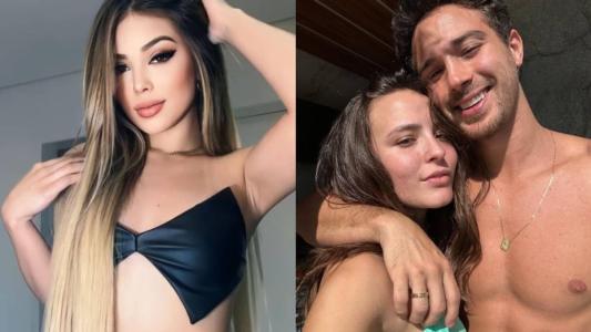 Melody alfinetou noivo de Larissa Manoela