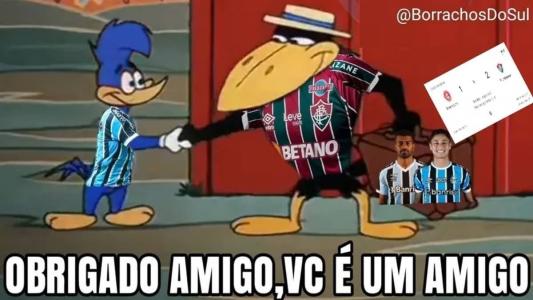 Meme da eliminação do Internacional na Copa Libertadores