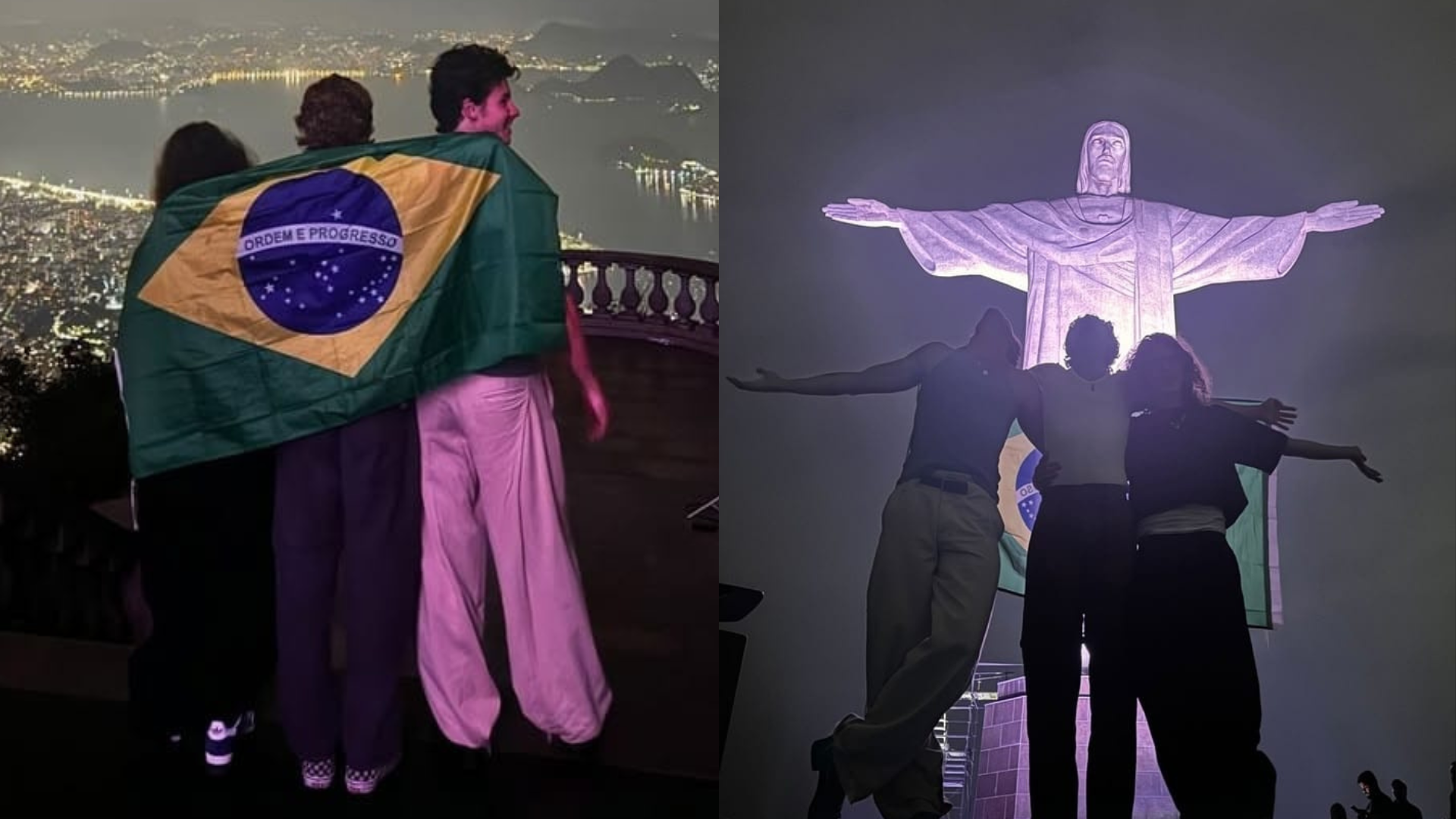 Shawn Mendes visita o Cristo Redentor e faz homenagem ao Brasil