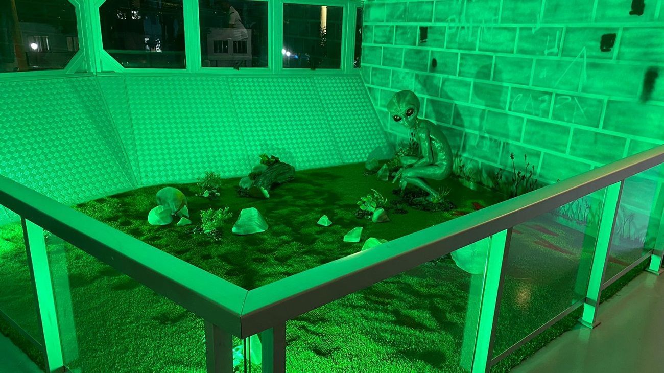 Memorial do ET de Varginha é reinaugurado com melhorias e direito a benção de padre