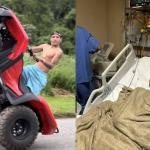 Influencer que levou tiro na cabeça passa por cirurgia após cair de moto em SP
