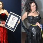 Conheça a mulher de 86 anos que usa espartilho 23 horas por dia