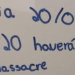 Adolescente é apreendido após escrever ameaça de massacre na parede da escola em BH
