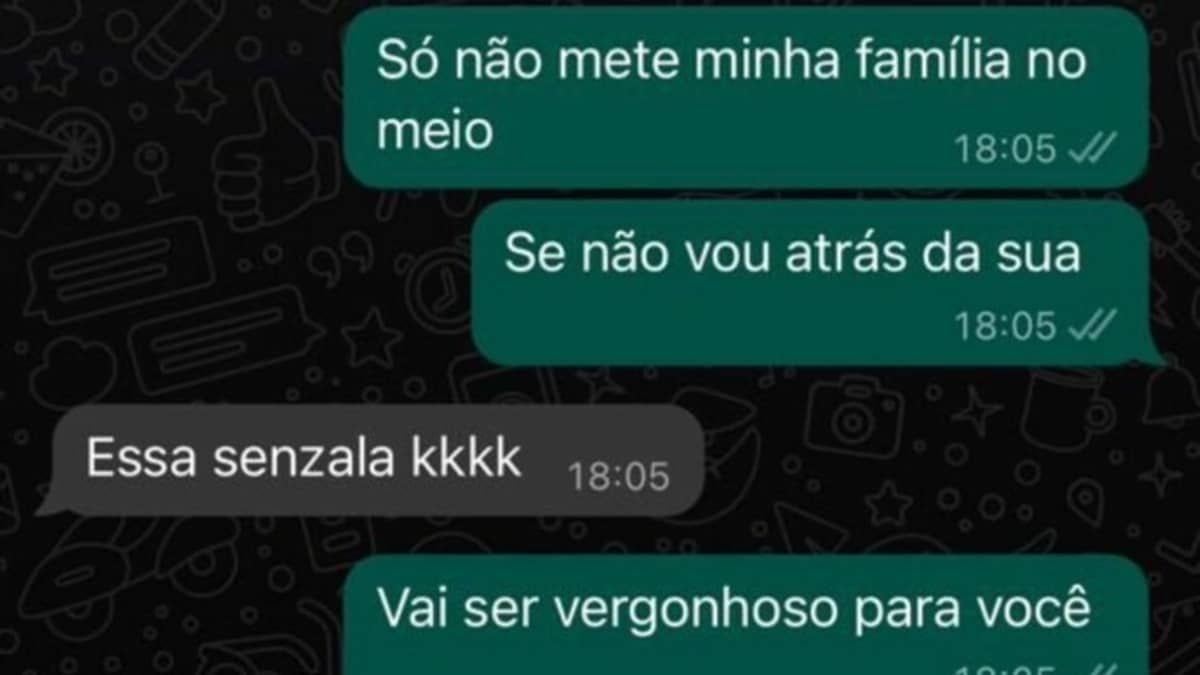 Mulher é presa por enviar mensagens racistas contra ex-sogra: 'senzala' 