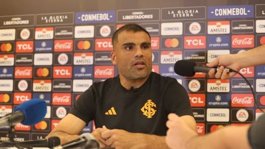 Mercado falou com a imprensa no hotel em Santa Cruz de La Sierra