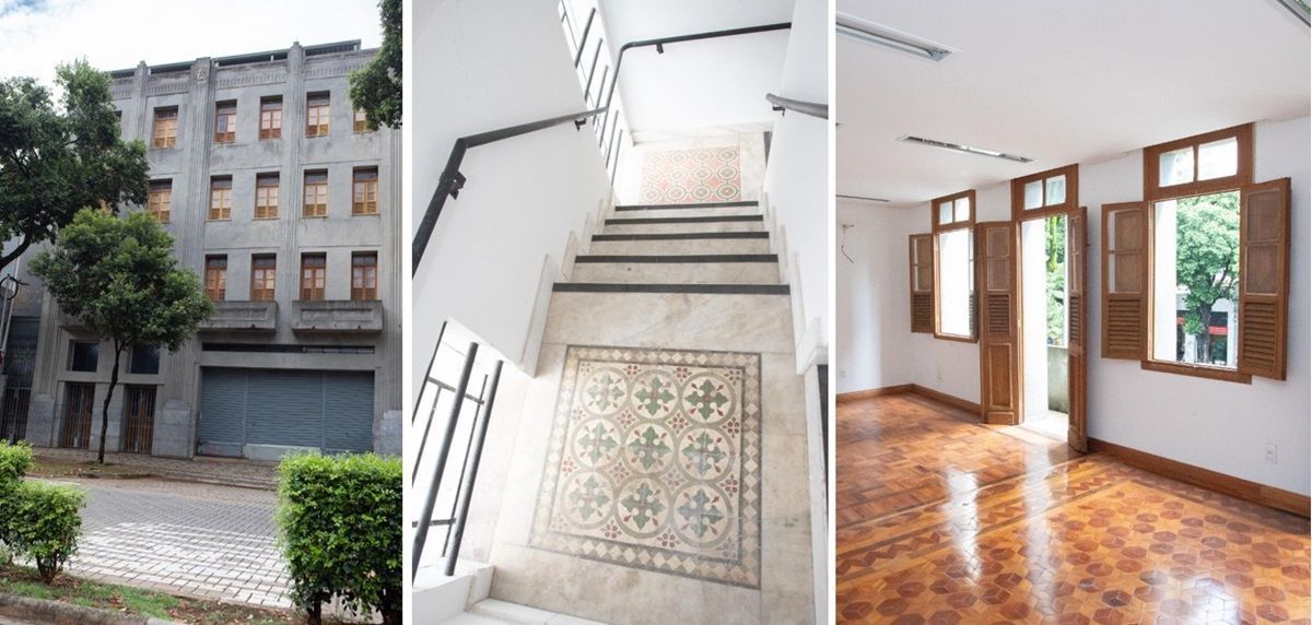 Edifício icônico do centro de BH sedia evento de arte e entretenimento