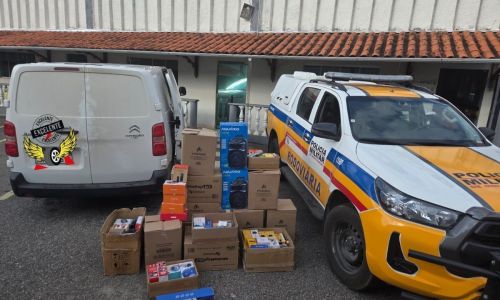 Mercadoria sem procedência regular foi apreendida pela PMMG