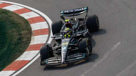 Mercedes anotou dobradinha no segundo treino do GP do Canadá