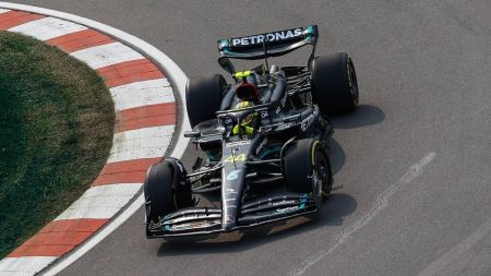 Mercedes anotou dobradinha no segundo treino do GP do Canadá
