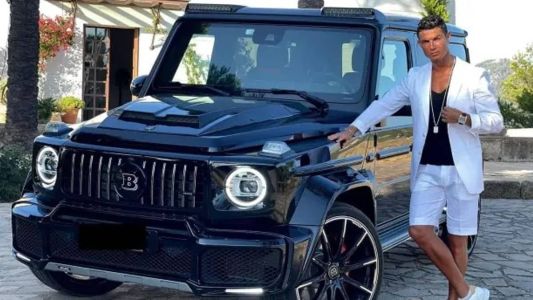 Mercedes foi um presente da esposa de Cristiano Ronaldo
