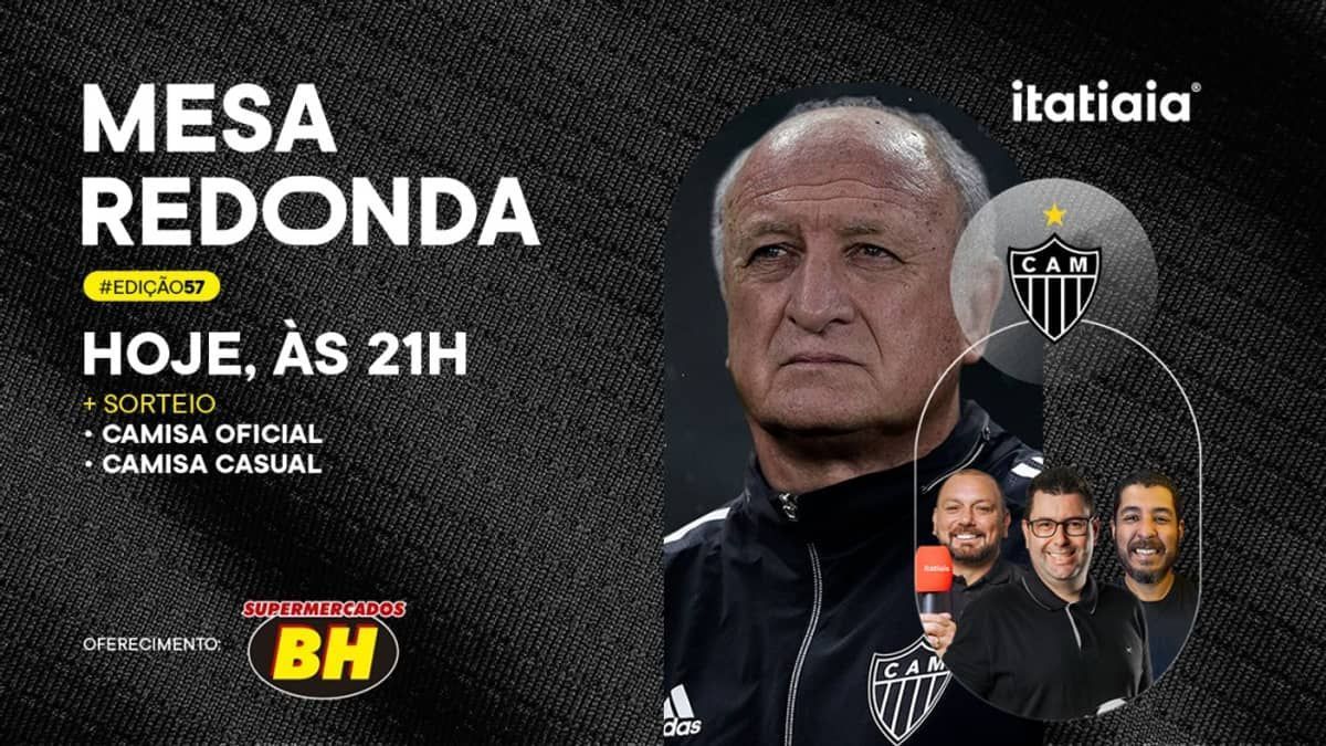 Mesa Redonda do Atlético: clique e acompanhe ao vivo
