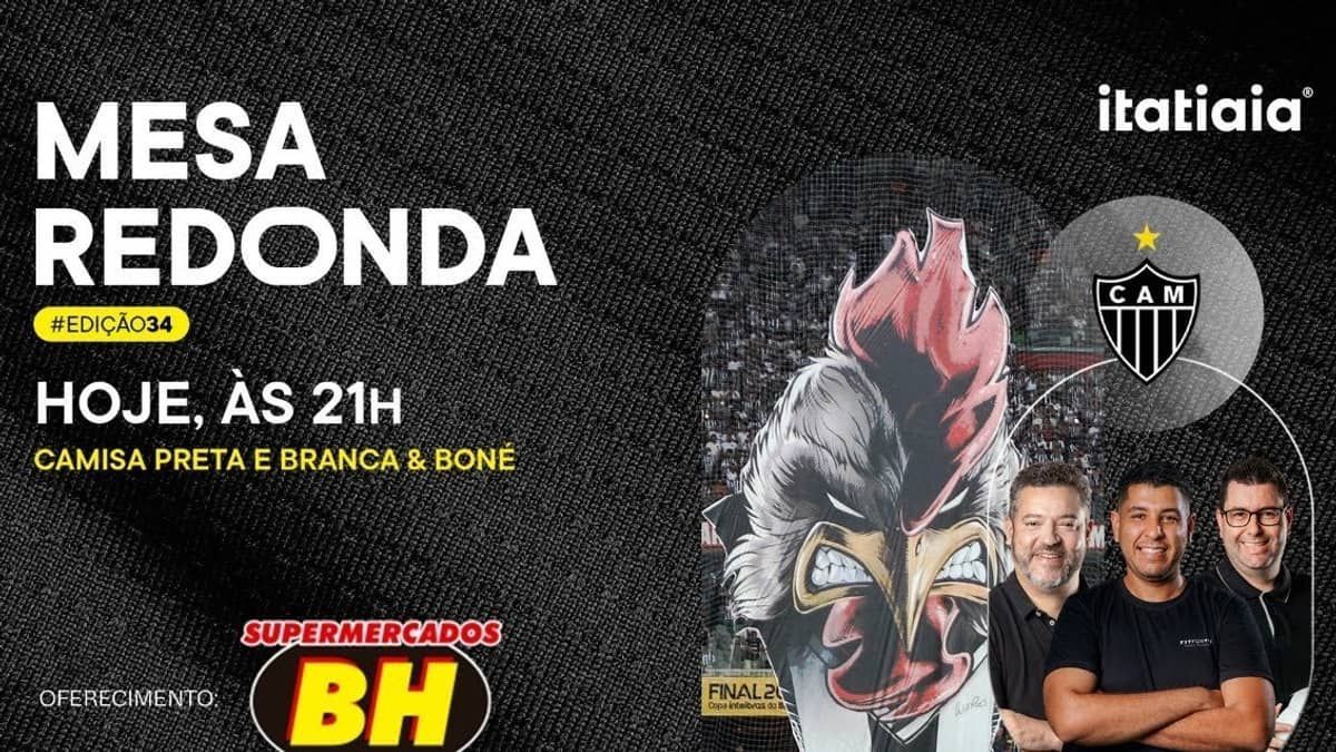 Mesa Redonda do Atlético: clique e acompanhe o programa ao vivo