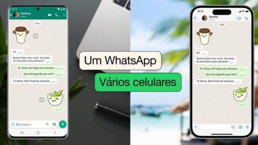 Mesma conta de WhatsApp poderá ser usada em quatro celulares