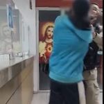 Vídeo: suspeito dá soco no rosto de PM dentro de UPA em Juiz de Fora, na Zona da Mata