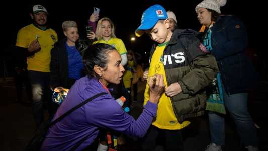 Mesmo na reserva, Marta é grande estrela da Seleção Brasileira