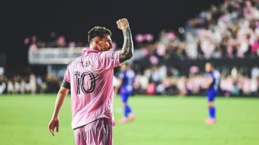 Messi atualmente joga pelo Inter Miami
