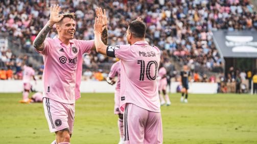 Messi chegou a nove gols com a camisa do Inter Miami