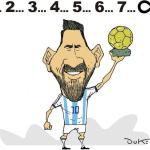 Charge do Duke: Messi e a oitava Bola de Ouro na carreira