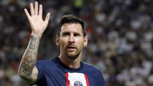 Messi, de saída do PSG
