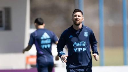 Messi é dúvida para partida da Argentina nesta terça-feira (17)
