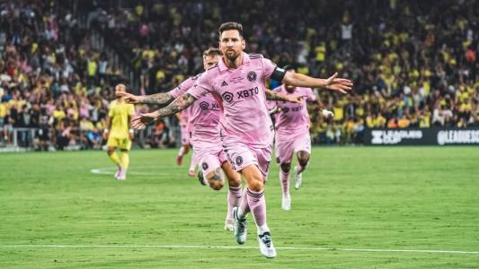 Messi fez golaço e comemorou o primeiro título com o Inter Miami