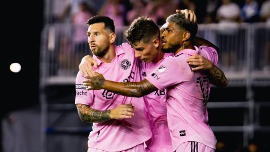 Messi fez o último gol da goleada do Inter Miami