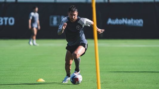 Messi fez seu primeiro treino no Inter Miami