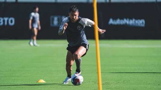 Messi fez seu primeiro treino no Inter Miami