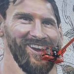 Messi ganha mural gigante em Miami; veja vídeo