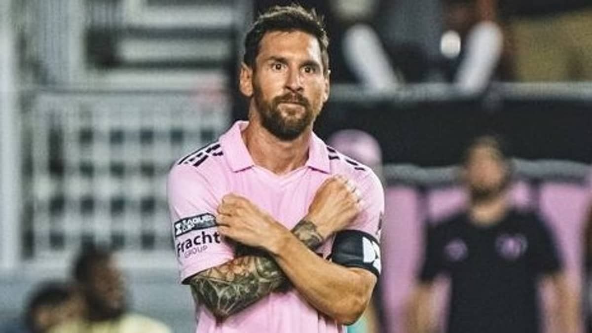 Messi revela motivo de comemoração inusitada em gols pelo Inter Miami