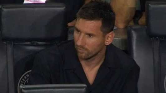 Messi não foi relacionado para a partida