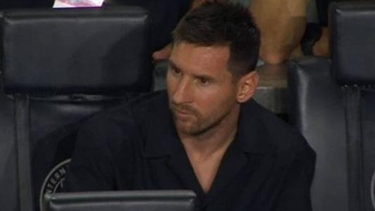 Messi não foi relacionado para a partida