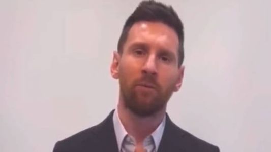 Messi publicou vídeo nas redes sociais