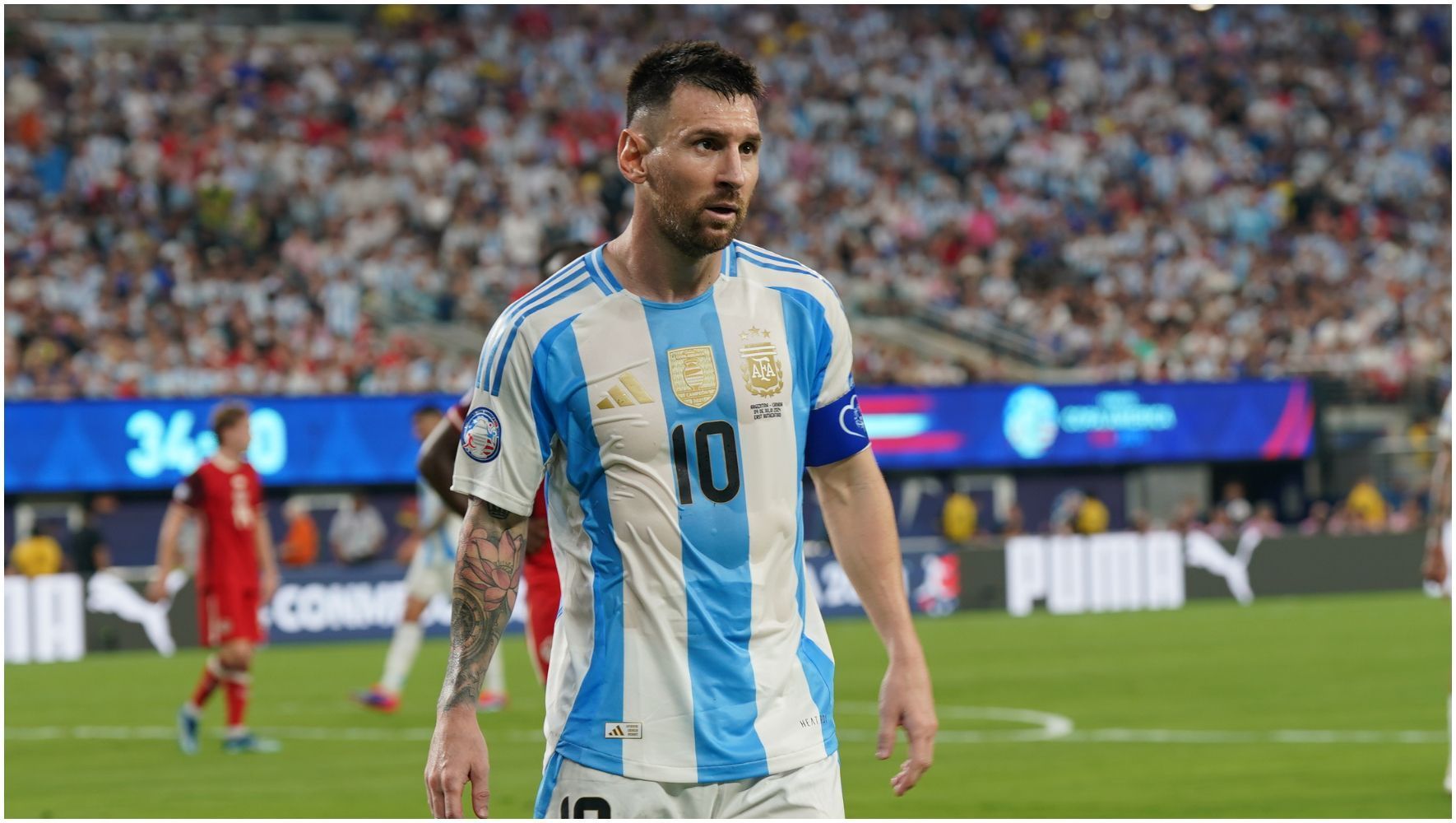 Messi reage à derrota com polêmica da Argentina na estreia da Olimpíada