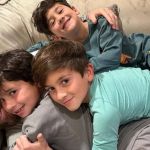 Filho de Messi comemora gols do Real Madrid para irritar irmão; entenda