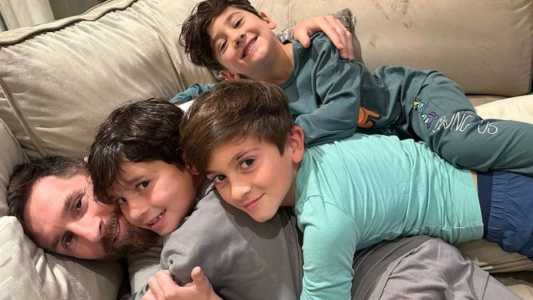 Messi tem três filhos: Thiago, Mateo e Ciro