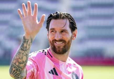 Lionel Messi em jogo do Inter Miami em 2025