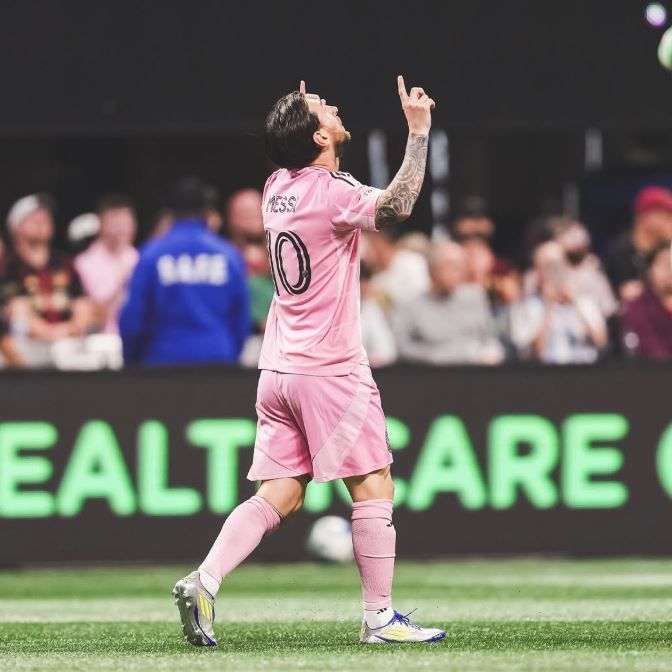 Messi marca golaço, Inter Miami vence Atlanta de virada e é líder na MLS
