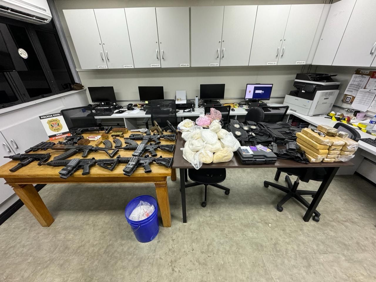 Suspeito de integrar quadrilha de roubo a bancos é preso com armas de alto calibre em SP