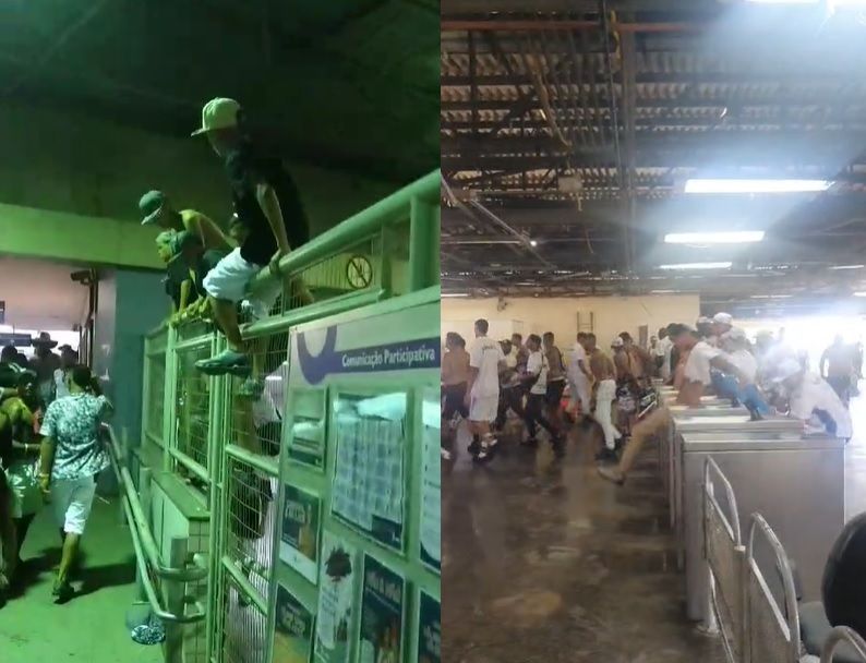 Vídeos: dezenas de pessoas são flagradas pulando catracas em estações do Metrô BH