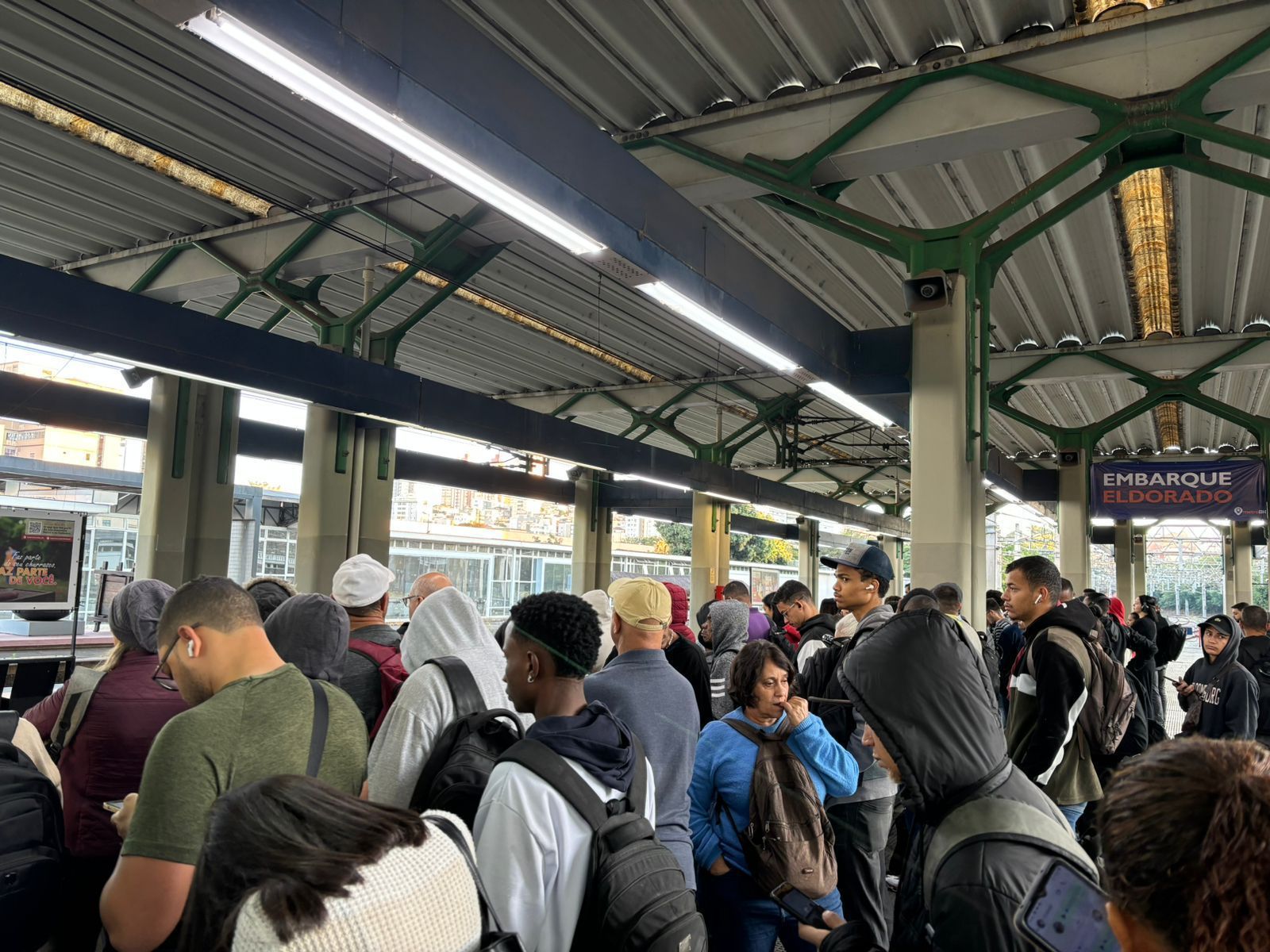 Metrô BH não terá baldeação e opera em apenas uma via na próxima semana