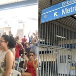 Greve do metrô de Belo Horizonte continua por tempo indeterminado e deixa foliões na mão