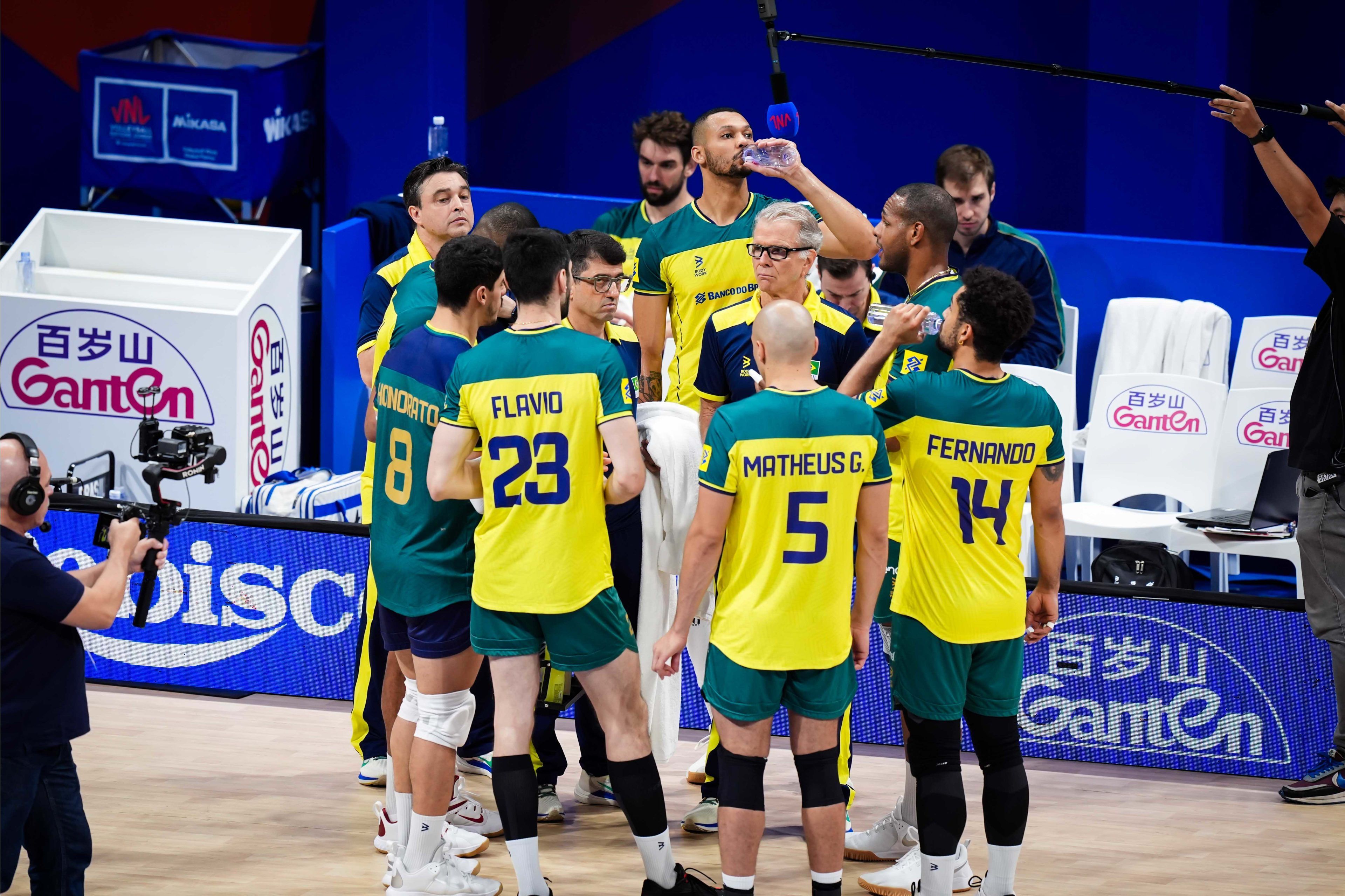 Vôlei masculino: grupo do Brasil na Olimpíada reúne últimos nove campeões mundiais
