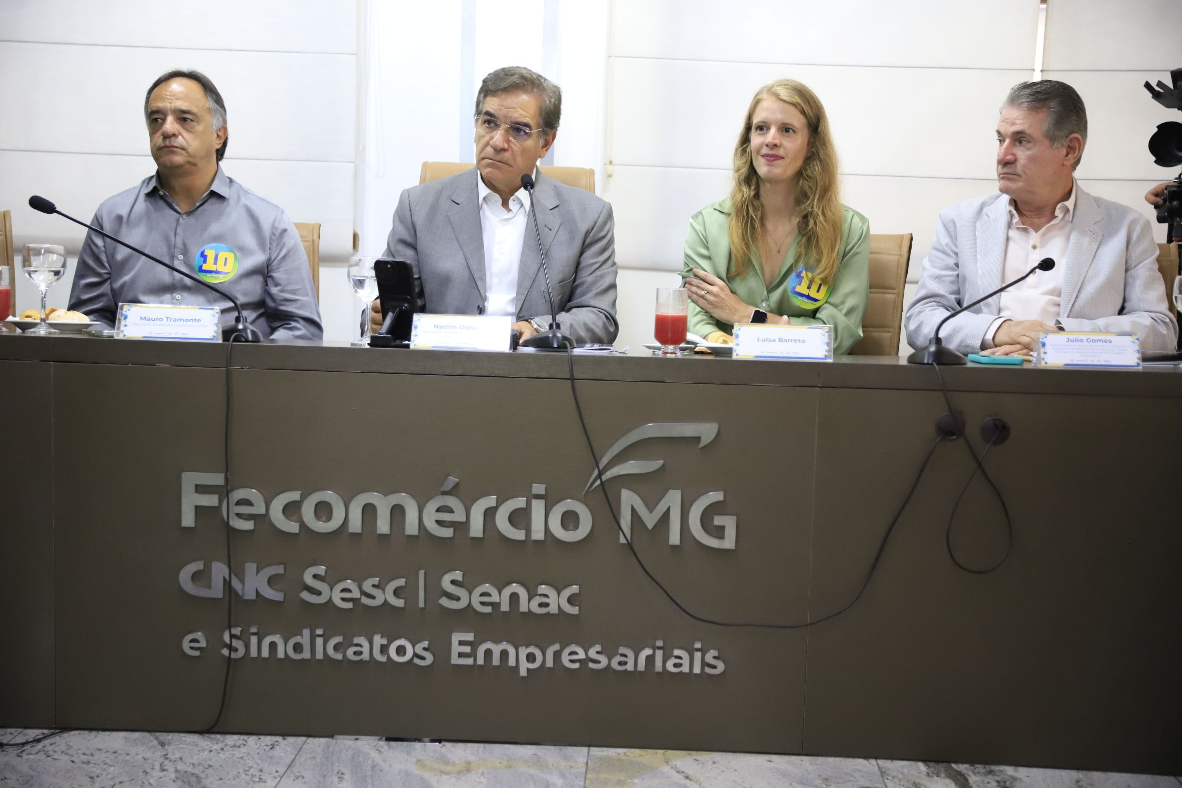 Mauro Tramonte cumpre agenda na Fecomércio e comenta sobre nova pesquisa: ‘temos que trabalhar’