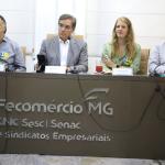 Mauro Tramonte cumpre agenda na Fecomércio e comenta sobre nova pesquisa: ‘temos que trabalhar’